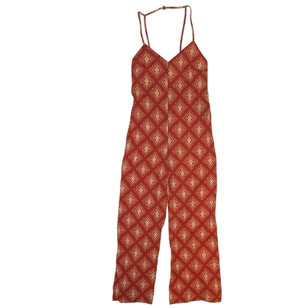 NWT Zara The Ikat Pattern Jami Jumpsuit